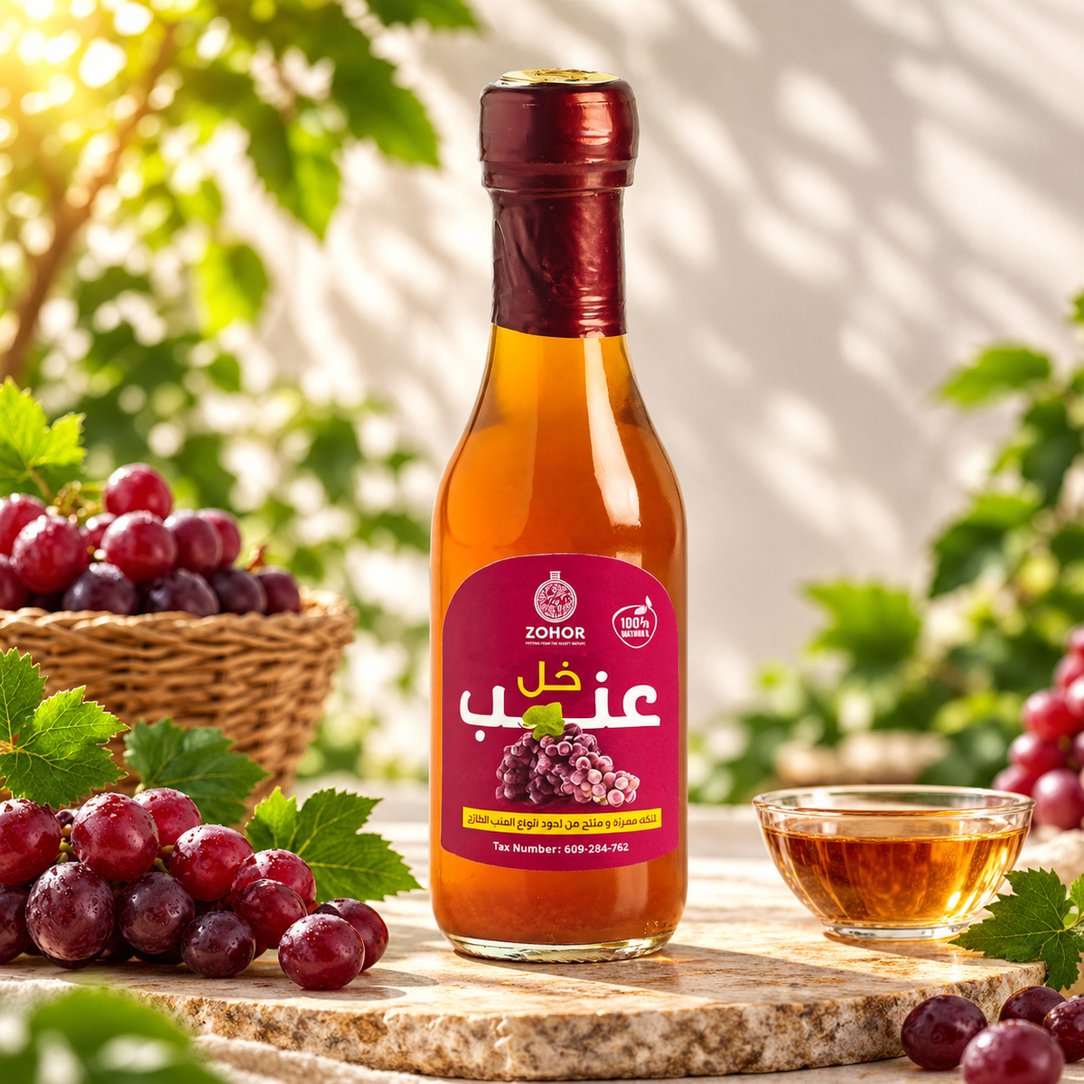 خل عنب طبيعي